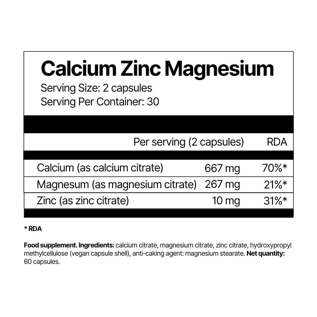 Calcium Zinc Magnesium - Image 2
