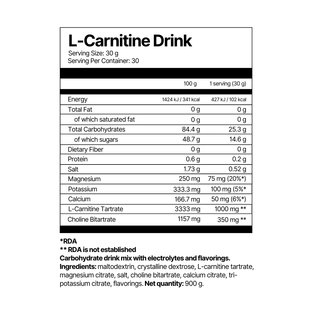 L-Carnitine Drink - Image 2