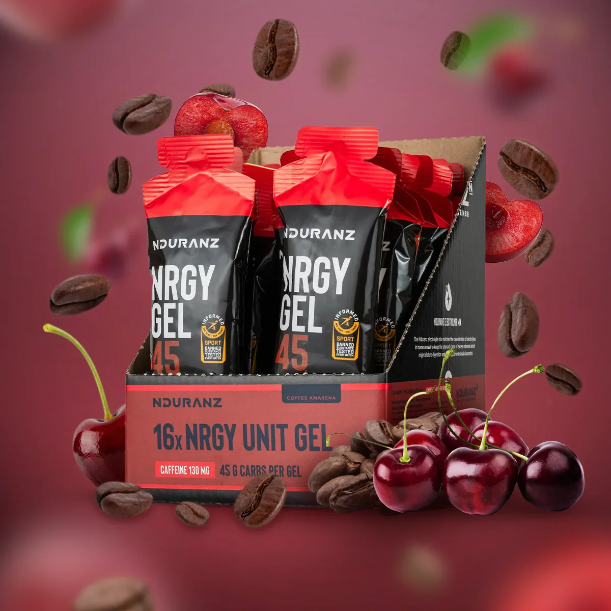 Nrgy Gel 45 with Caffeine Box - Image 11