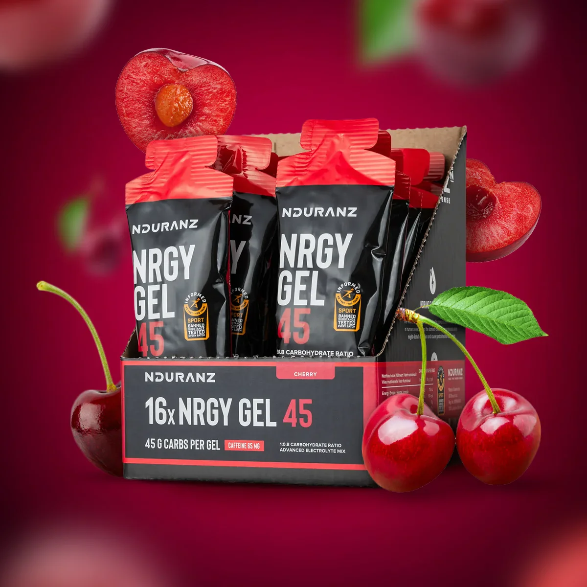 Nrgy Gel 45 with Caffeine Box - Image 9